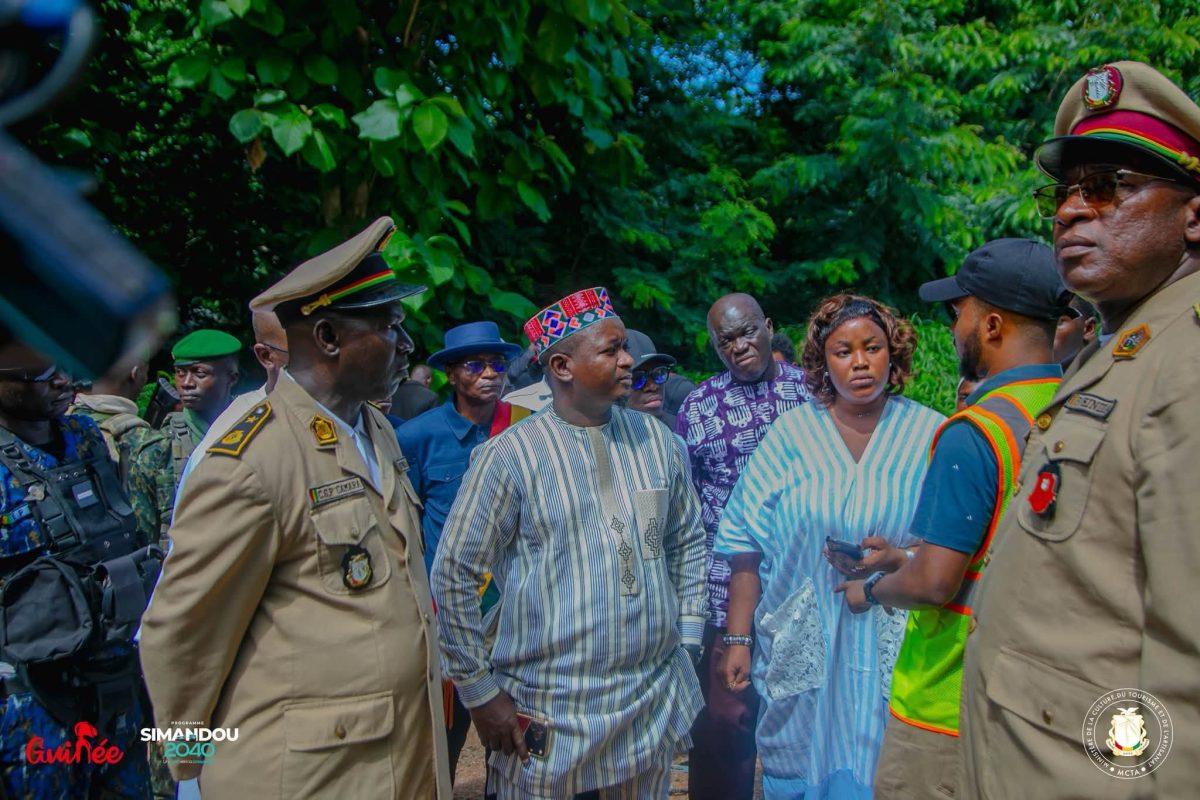 Kindia – Voile de la Mariée : Moussa Moïse Sylla constate les retards et exige l’accélération des travaux